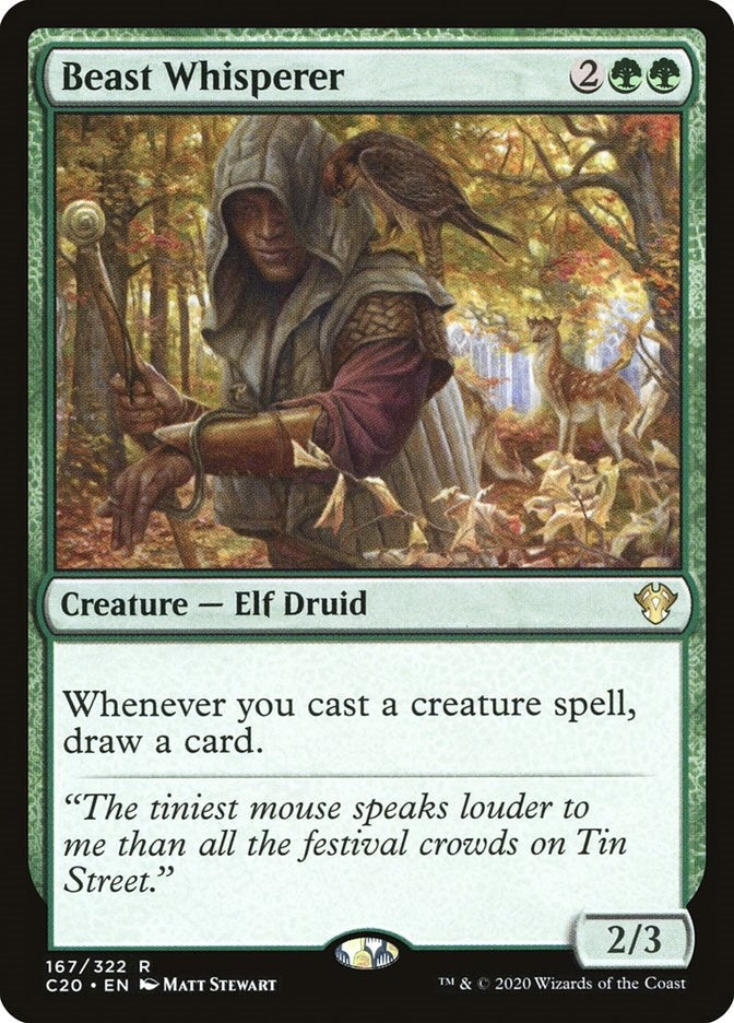 Image for Beast Whisperer (Commander 2020) (167) - Magic: The Gathering