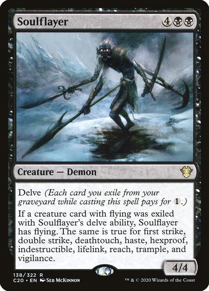 Image for Soulflayer (Commander 2020) (138) - Magic: The Gathering