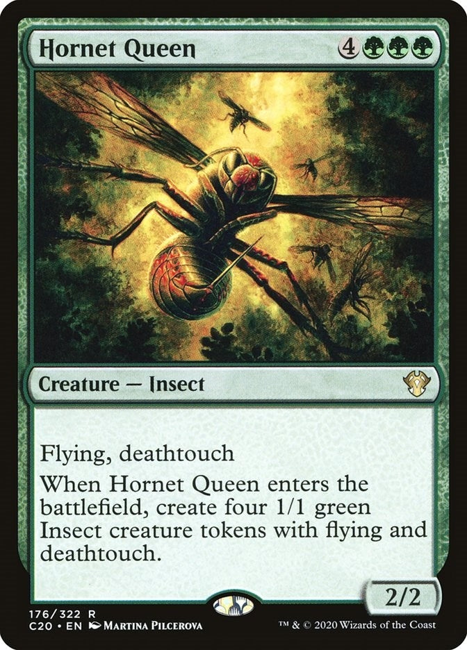Image for Hornet Queen (Commander 2020) (176) - Magic: The Gathering