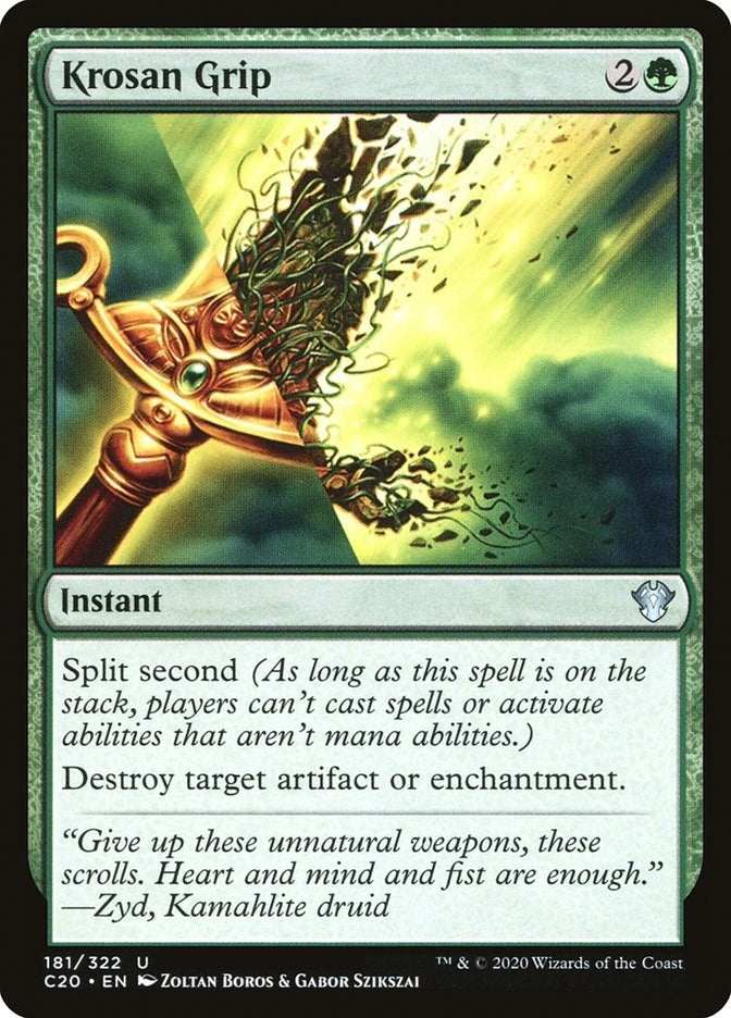 Image for Krosan Grip (Commander 2020) (181) - Magic: The Gathering