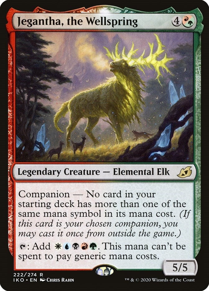 Image for Jegantha, the Wellspring (Ikoria: Lair of Behemoths) (222) - Magic: The Gathering