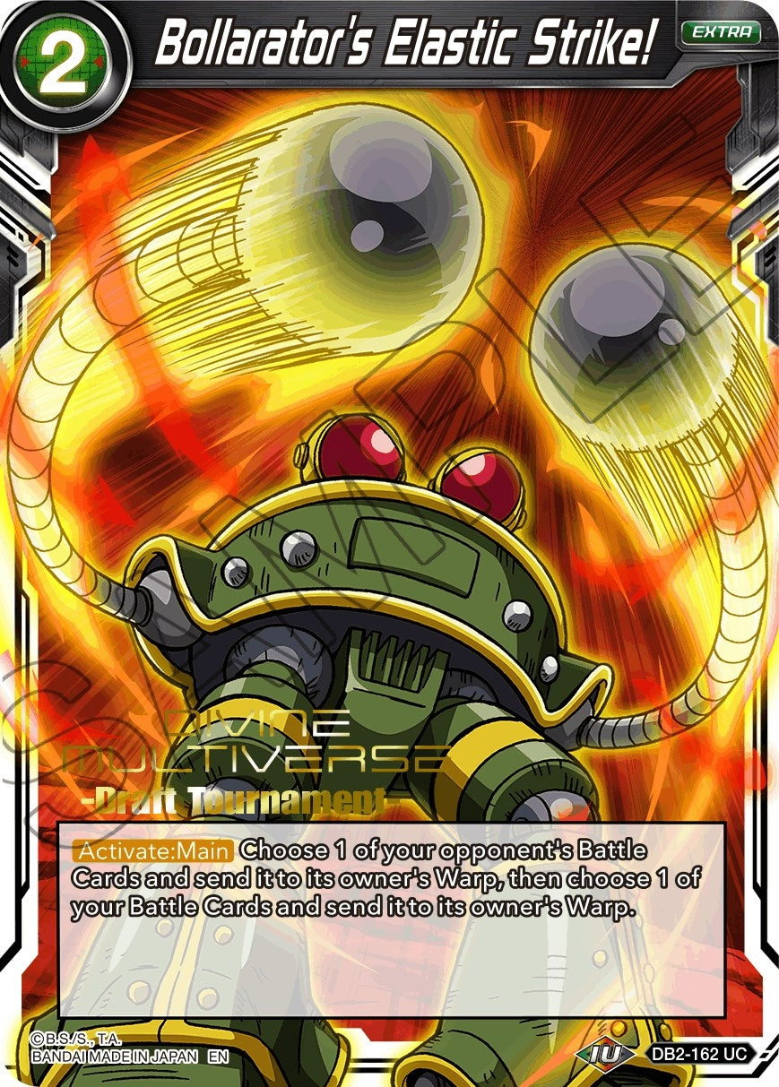 Image for Bollarator's Elastic Strike! (Divine Multiverse Draft Tournament) (Tournament Promotion Cards) (DB2-162) - Dragon Ball Super: Masters