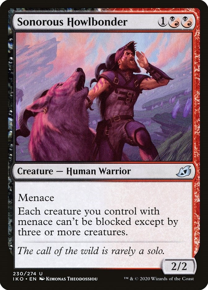 Image for Sonorous Howlbonder (Ikoria: Lair of Behemoths) (230) - Magic: The Gathering
