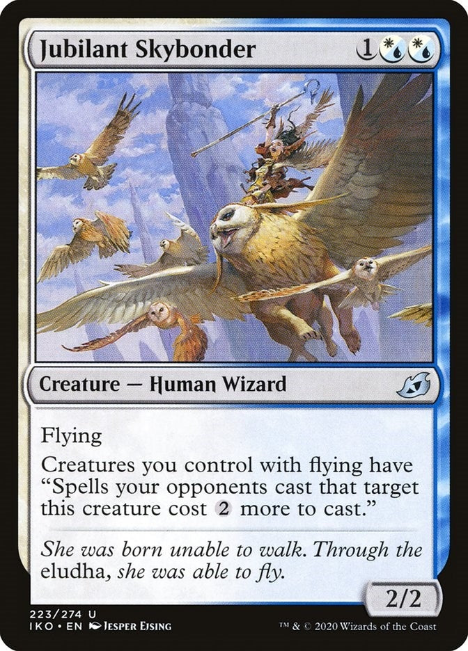 Image for Jubilant Skybonder (Ikoria: Lair of Behemoths) (223) - Magic: The Gathering