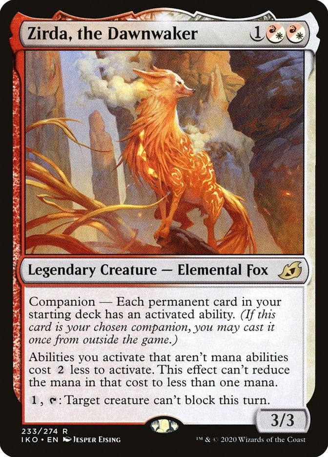Image for Zirda, the Dawnwaker (Ikoria: Lair of Behemoths) (233) - Magic: The Gathering