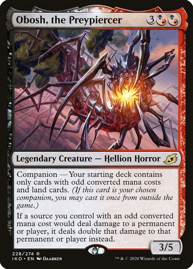 Image for Obosh, the Preypiercer (Ikoria: Lair of Behemoths) (228) - Magic: The Gathering