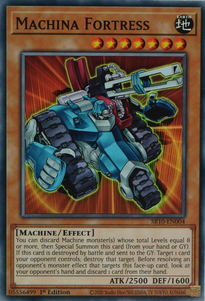 Image for Machina Fortress (Structure Deck: Mechanized Madness) (SR10-EN004) - YuGiOh