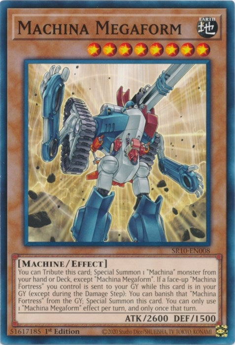 Image for Machina Megaform (Structure Deck: Mechanized Madness) (SR10-EN008) - YuGiOh