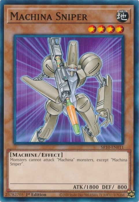 Image for Machina Sniper (Structure Deck: Mechanized Madness) (SR10-EN011) - YuGiOh