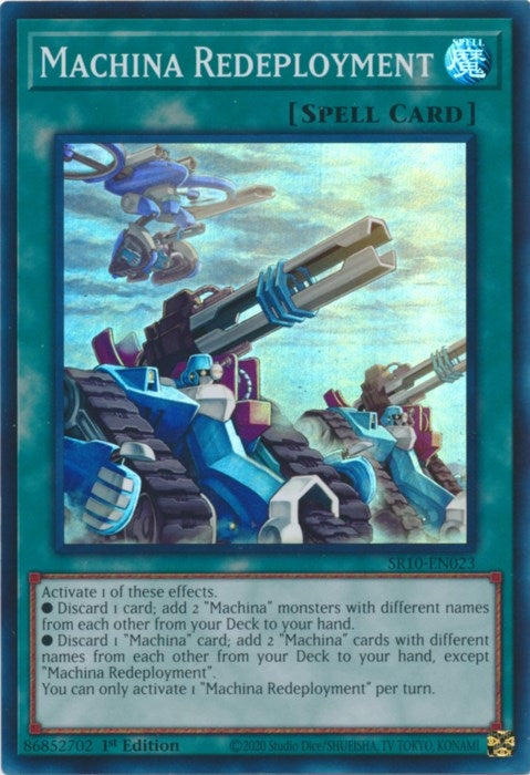 Image for Machina Redeployment (Structure Deck: Mechanized Madness) (SR10-EN023) - YuGiOh