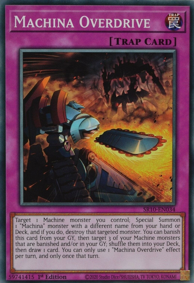 Image for Machina Overdrive (Structure Deck: Mechanized Madness) (SR10-EN034) - YuGiOh