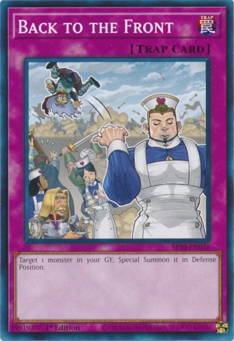 Image for Back to the Front (Structure Deck: Mechanized Madness) (SR10-EN036) - YuGiOh
