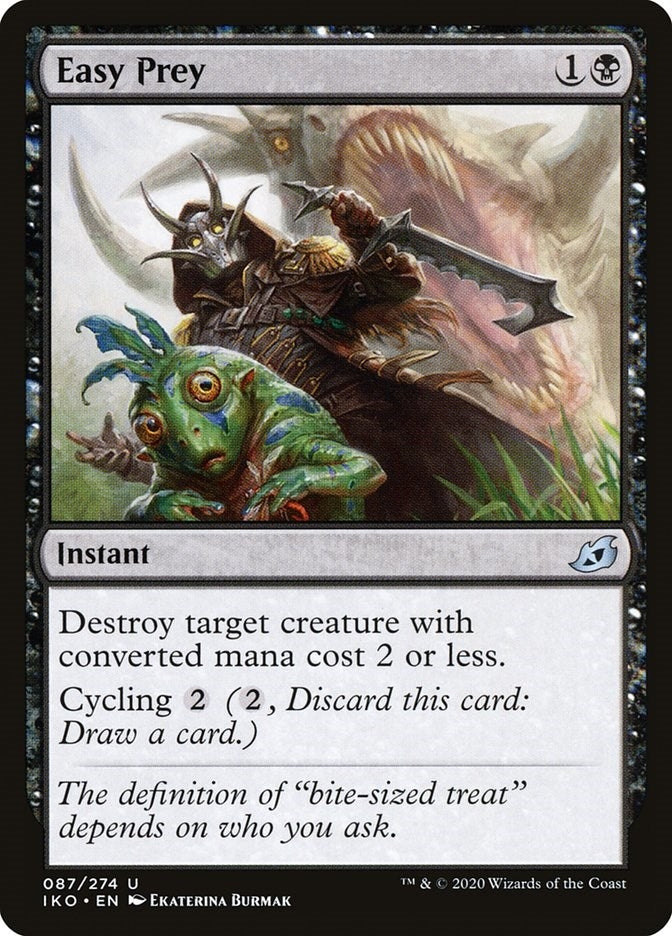 Image for Easy Prey (Ikoria: Lair of Behemoths) (87) - Magic: The Gathering