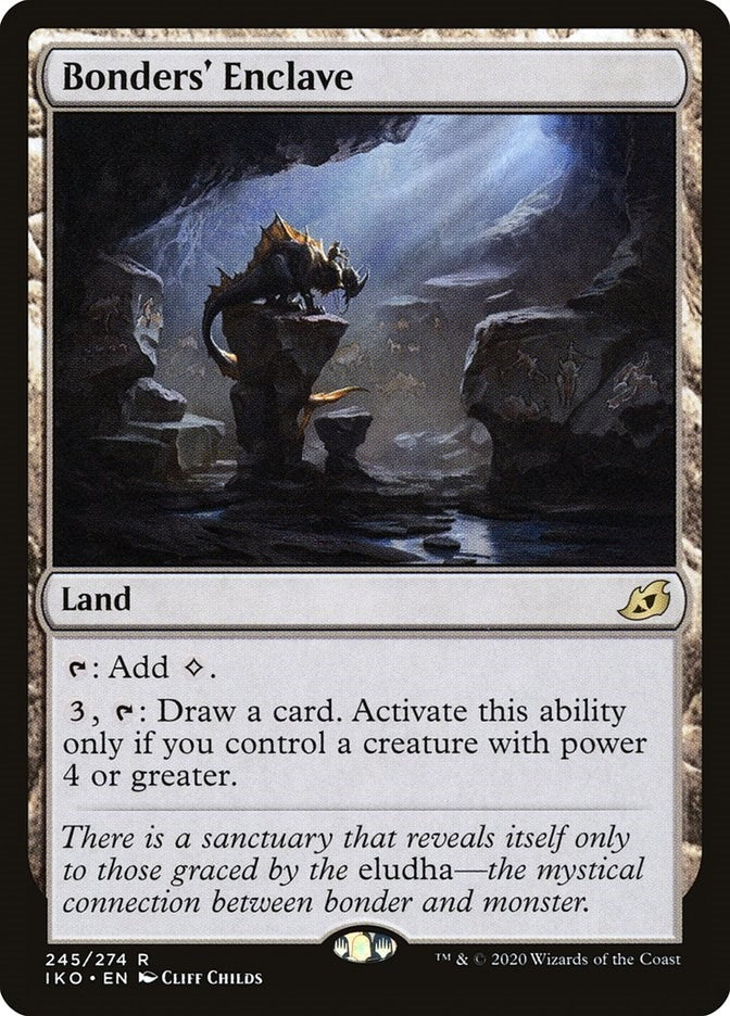 Image for Bonders' Enclave (Ikoria: Lair of Behemoths) (245) - Magic: The Gathering