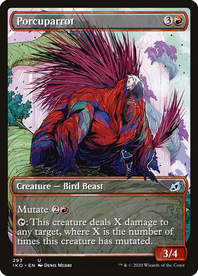 Image for Porcuparrot (Showcase) (Ikoria: Lair of Behemoths) (293) - Magic: The Gathering
