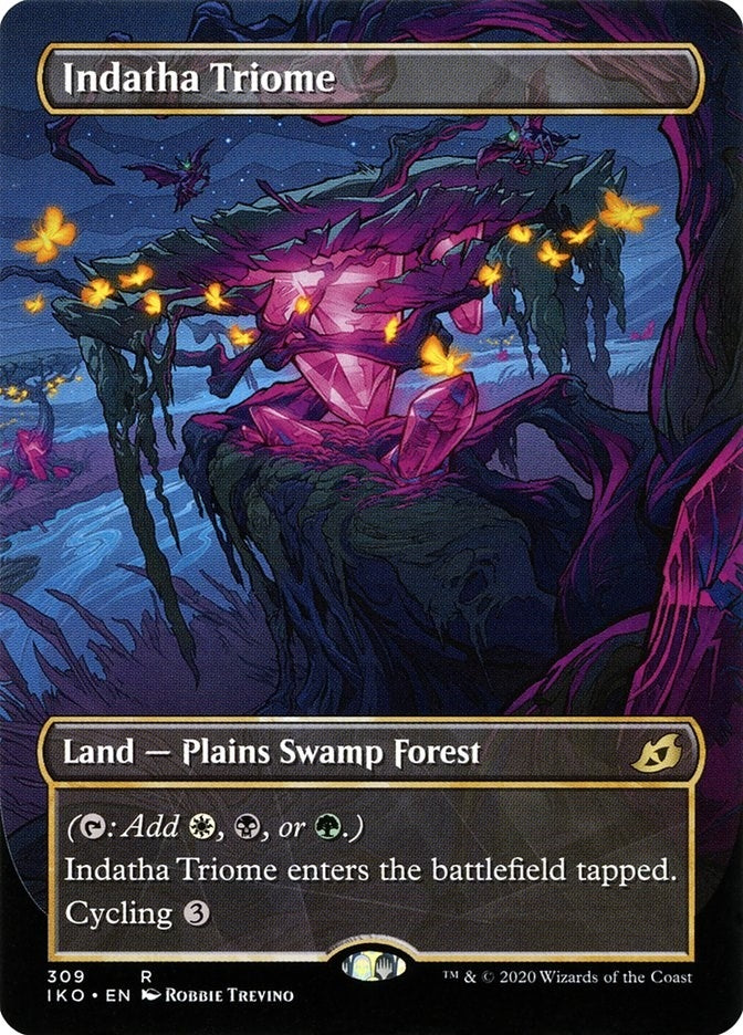 Image for Indatha Triome (Showcase) (Ikoria: Lair of Behemoths) (309) - Magic: The Gathering