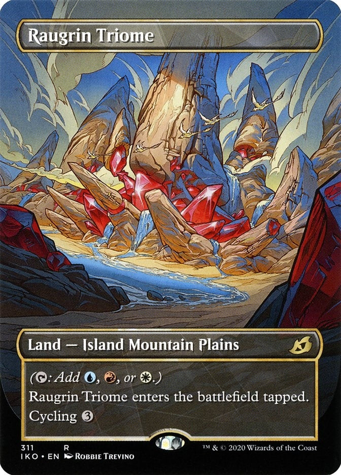 Image for Raugrin Triome (Showcase) (Ikoria: Lair of Behemoths) (311) - Magic: The Gathering