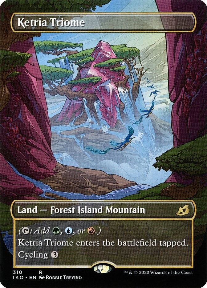 Image for Ketria Triome (Showcase) (Ikoria: Lair of Behemoths) (310) - Magic: The Gathering