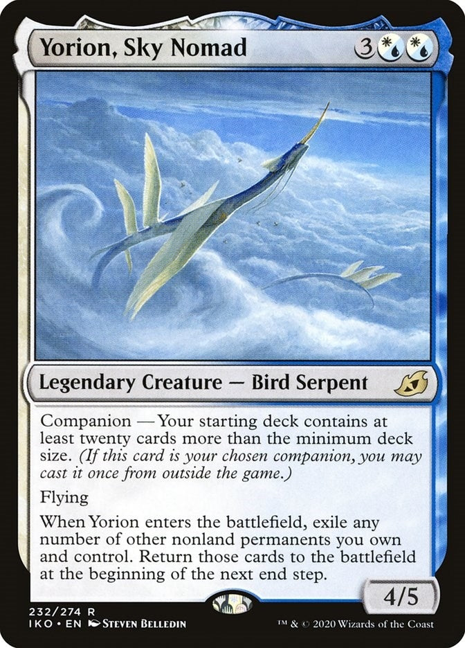 Image for Yorion, Sky Nomad (Ikoria: Lair of Behemoths) (232) - Magic: The Gathering