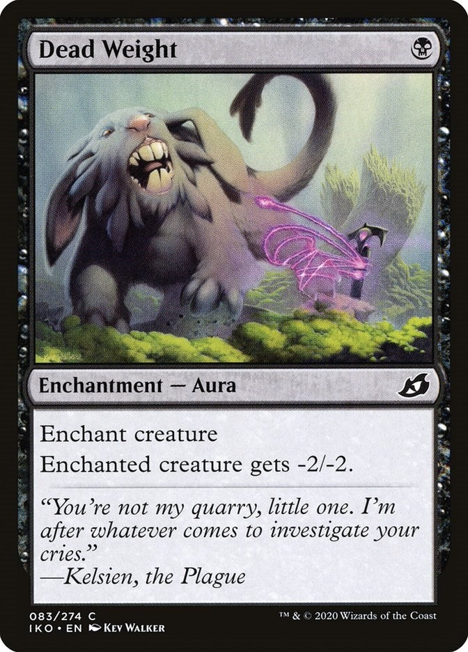 Image for Dead Weight (Ikoria: Lair of Behemoths) (83) - Magic: The Gathering