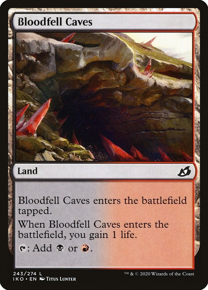Image for Bloodfell Caves (Ikoria: Lair of Behemoths) (243) - Magic: The Gathering