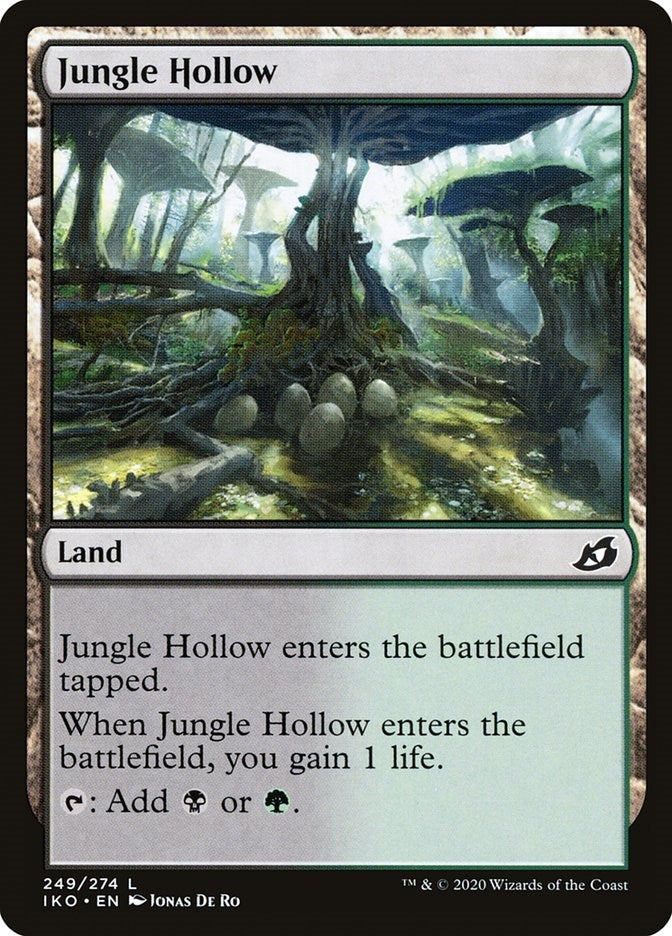 Image for Jungle Hollow (Ikoria: Lair of Behemoths) (249) - Magic: The Gathering