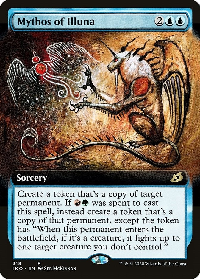 Image for Mythos of Illuna (Extended Art) (Ikoria: Lair of Behemoths) (318) - Magic: The Gathering
