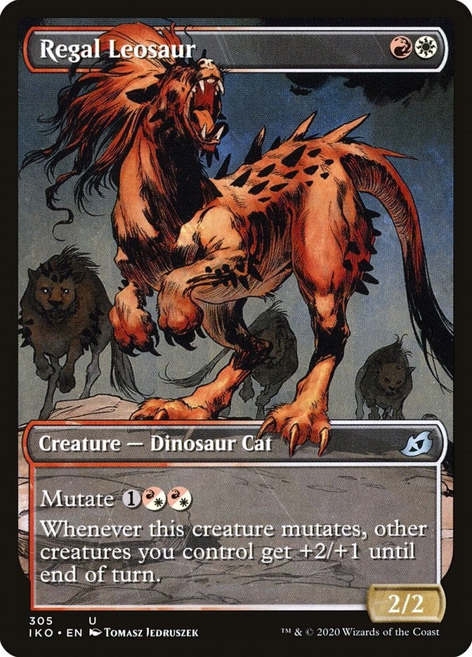 Image for Regal Leosaur (Showcase) (Ikoria: Lair of Behemoths) (305) - Magic: The Gathering