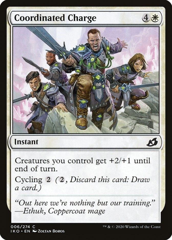Image for Coordinated Charge (Ikoria: Lair of Behemoths) (6) - Magic: The Gathering
