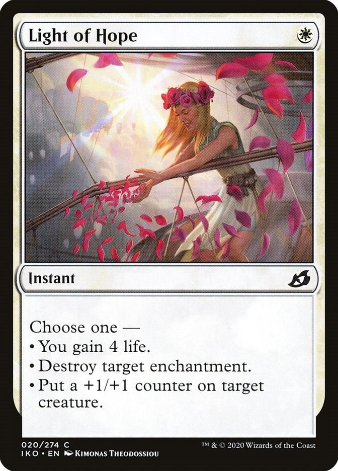 Image for Light of Hope (Ikoria: Lair of Behemoths) (20) - Magic: The Gathering