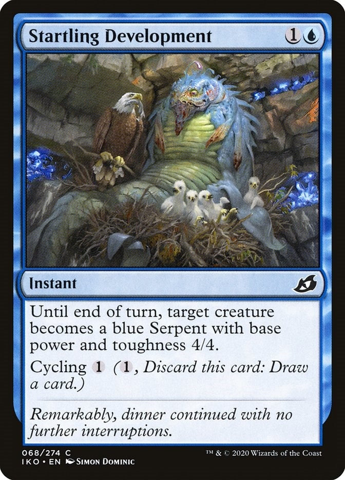 Image for Startling Development (Ikoria: Lair of Behemoths) (68) - Magic: The Gathering