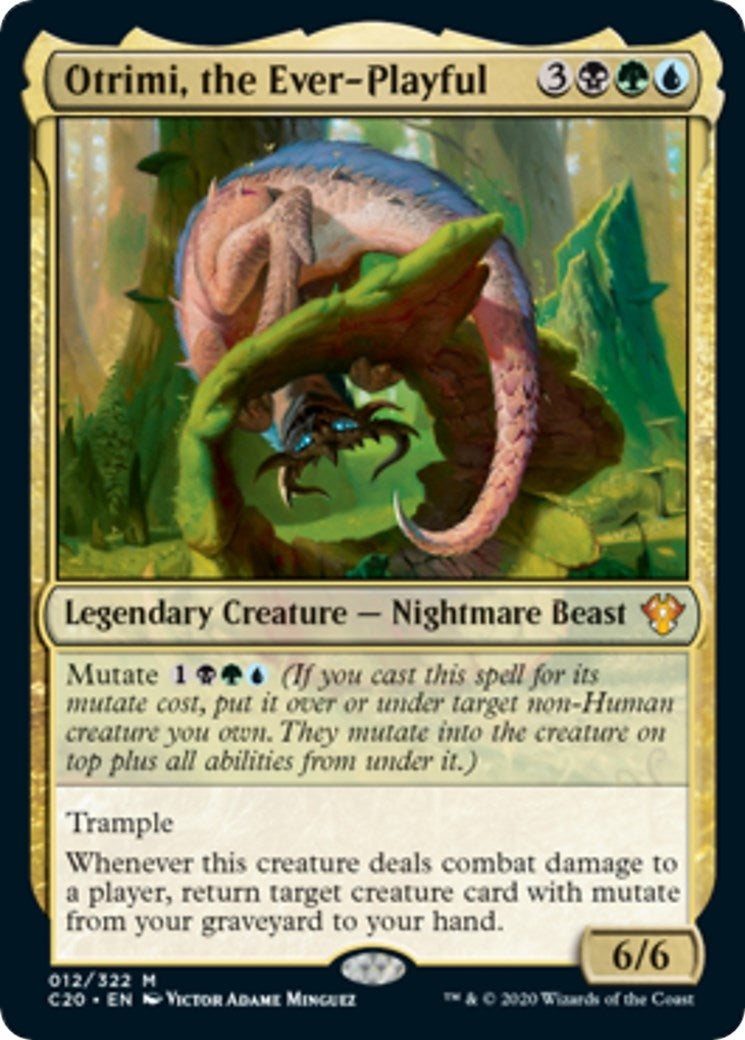 Image for Otrimi, the Ever-Playful (Commander 2020) (Oversize Cards) (12) - Magic: The Gathering