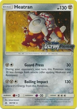 Image for Heatran - 88/156 (Prerelease) (Alternate Art Promos) (088/156) - Pokemon