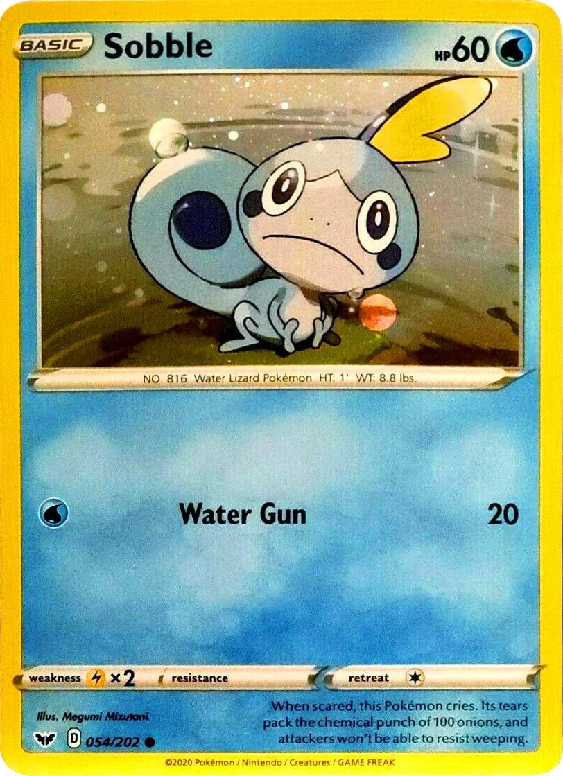 Image for Sobble - 54/202 (Cosmos Holo) (Blister Exclusives) (054/202) - Pokemon