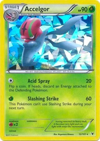 Image for Accelgor - 12/101 (Cracked Ice Holo) (Deck Exclusives) (012/101) - Pokemon