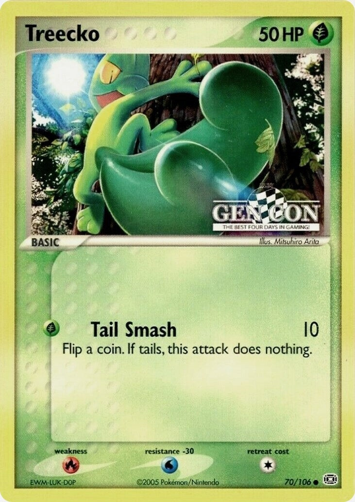 Image for Treecko - 70/106 (GEN CON) (Miscellaneous Cards & Products) (070/106) - Pokemon