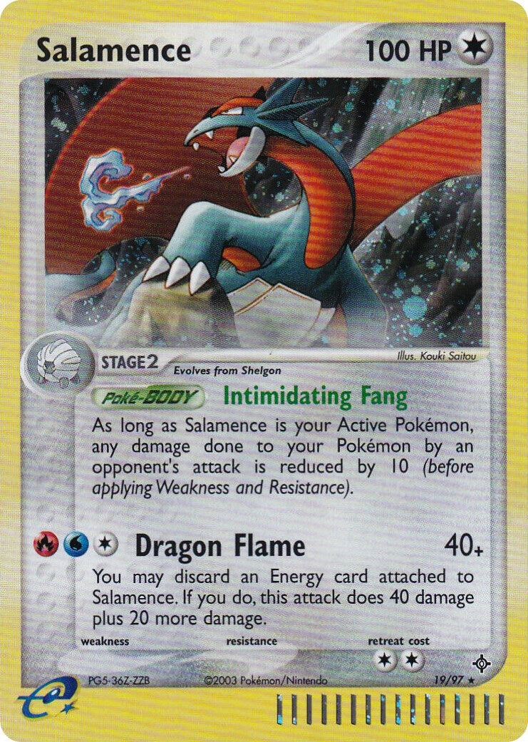 Image for Salamence - 19/97 (e-League) (Nintendo Promos) (19/97) - Pokemon