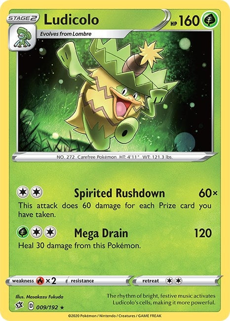 Image for Ludicolo (SWSH02: Rebel Clash) (009/192) - Pokemon