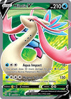 Image for Milotic V (Full Art) (SWSH02: Rebel Clash) (179/192) - Pokemon