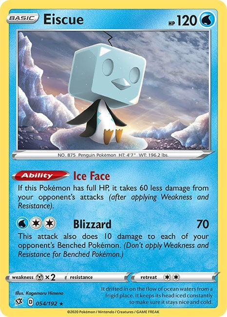 Image for Eiscue (SWSH02: Rebel Clash) (054/192) - Pokemon