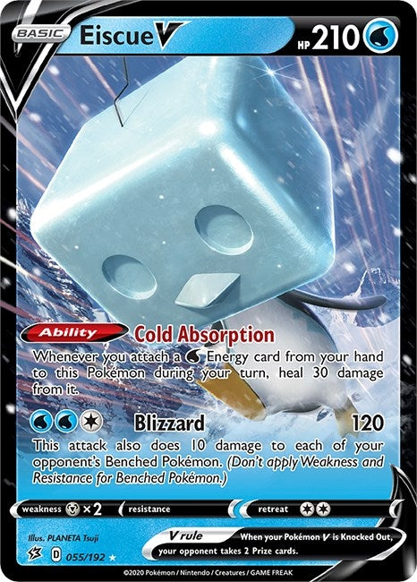 Image for Eiscue V (SWSH02: Rebel Clash) (055/192) - Pokemon