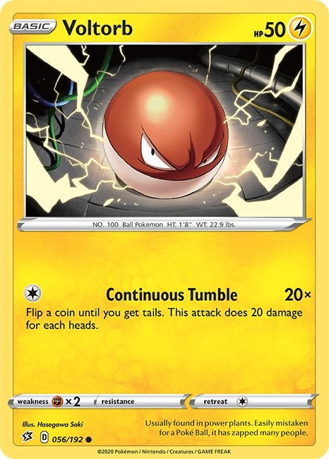 Image for Voltorb (SWSH02: Rebel Clash) (056/192) - Pokemon