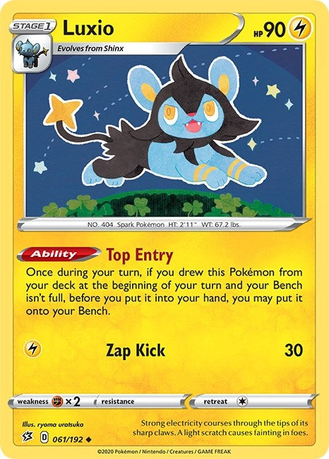 Image for Luxio (SWSH02: Rebel Clash) (061/192) - Pokemon