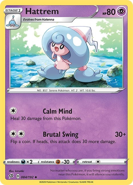 Image for Hattrem (SWSH02: Rebel Clash) (084/192) - Pokemon