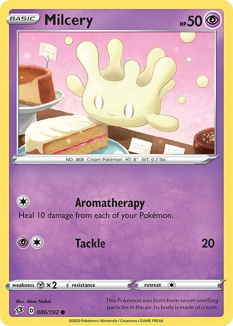 Image for Milcery (SWSH02: Rebel Clash) (086/192) - Pokemon