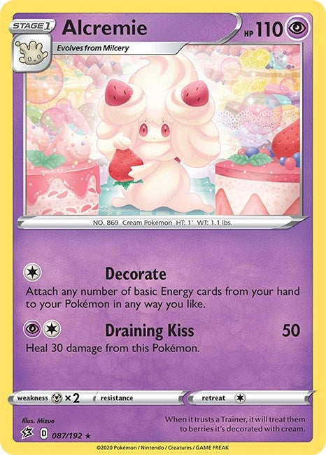 Image for Alcremie (SWSH02: Rebel Clash) (087/192) - Pokemon