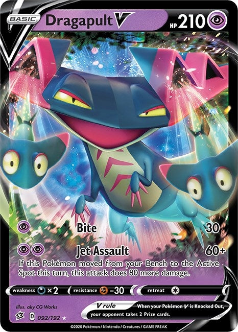 Image for Dragapult V (SWSH02: Rebel Clash) (092/192) - Pokemon