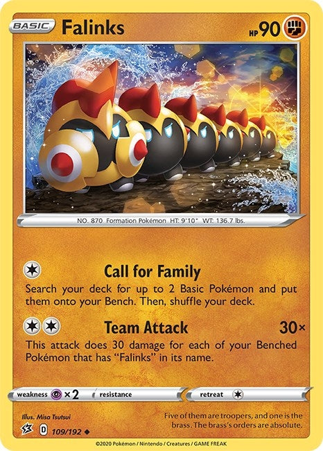 Image for Falinks (SWSH02: Rebel Clash) (109/192) - Pokemon
