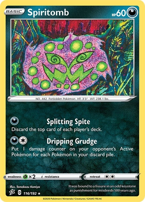 Image for Spiritomb (SWSH02: Rebel Clash) (116/192) - Pokemon