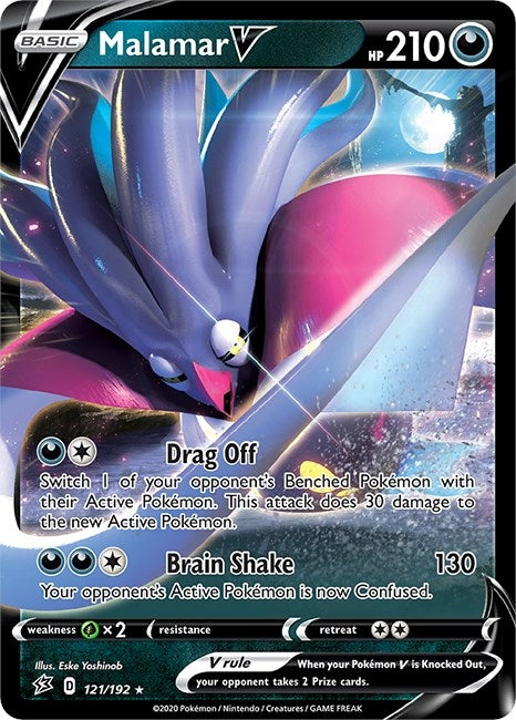 Image for Malamar V (SWSH02: Rebel Clash) (121/192) - Pokemon